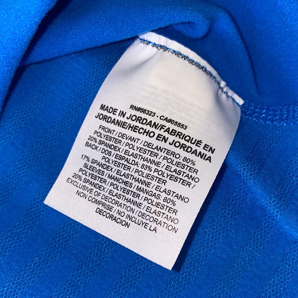Nike Dri-Fit - blue quarter zip pullover - Picture 6 of 10